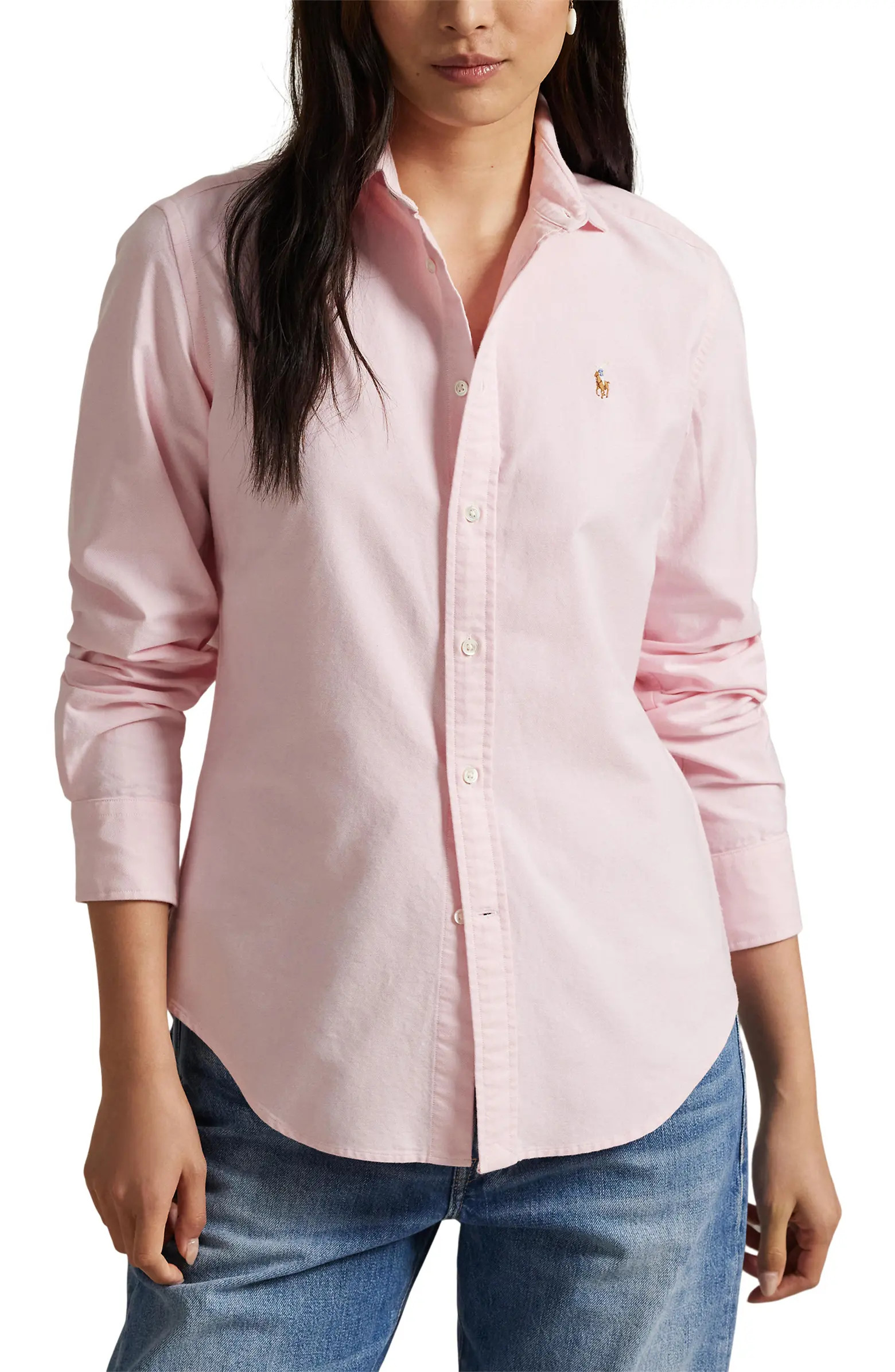 Slim Fit Cotton Oxford Button-Up Shirt | Nordstrom