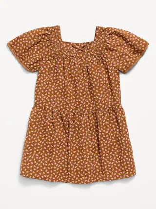 Printed Short-Sleeve Dress for Toddler Girls | Old Navy (US)