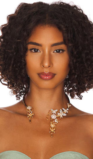 Violet Necklace in Crystal | Revolve Clothing (Global)