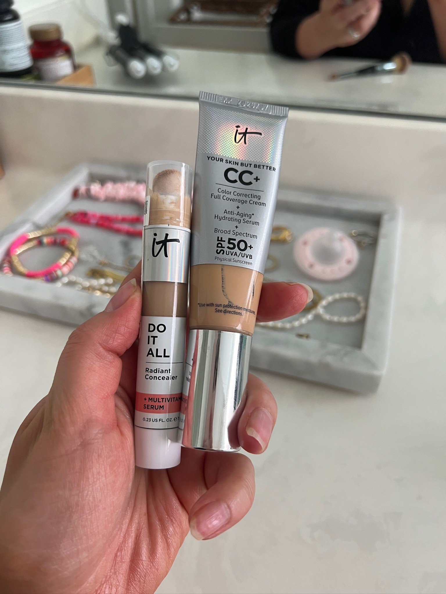 Recent foundation + concealer combo I have been loving in my makeup routine! 

IT cosmetics, Sephora finds, Sephora haul, everyday makeup, summer makeup 

#LTKFindsUnder100 #LTKBeauty