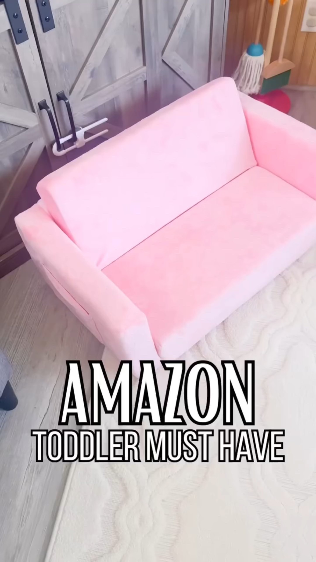 The perfect cozy spot for your little one!

This toddler couch transforms into a pull-out bed, making nap time and playtime so much easier.🛋️

It’s lightweight, comfy, and just the right size for toddlers!

#ToddlerFurniture #FoldOutCouch #MomFinds #KidsRoomInspo #ParentWin #MultiUseFurniture #SmallSpaceLiving #ToddlerMomHacks  

#LTKKids #LTKFamily #LTKmomlife