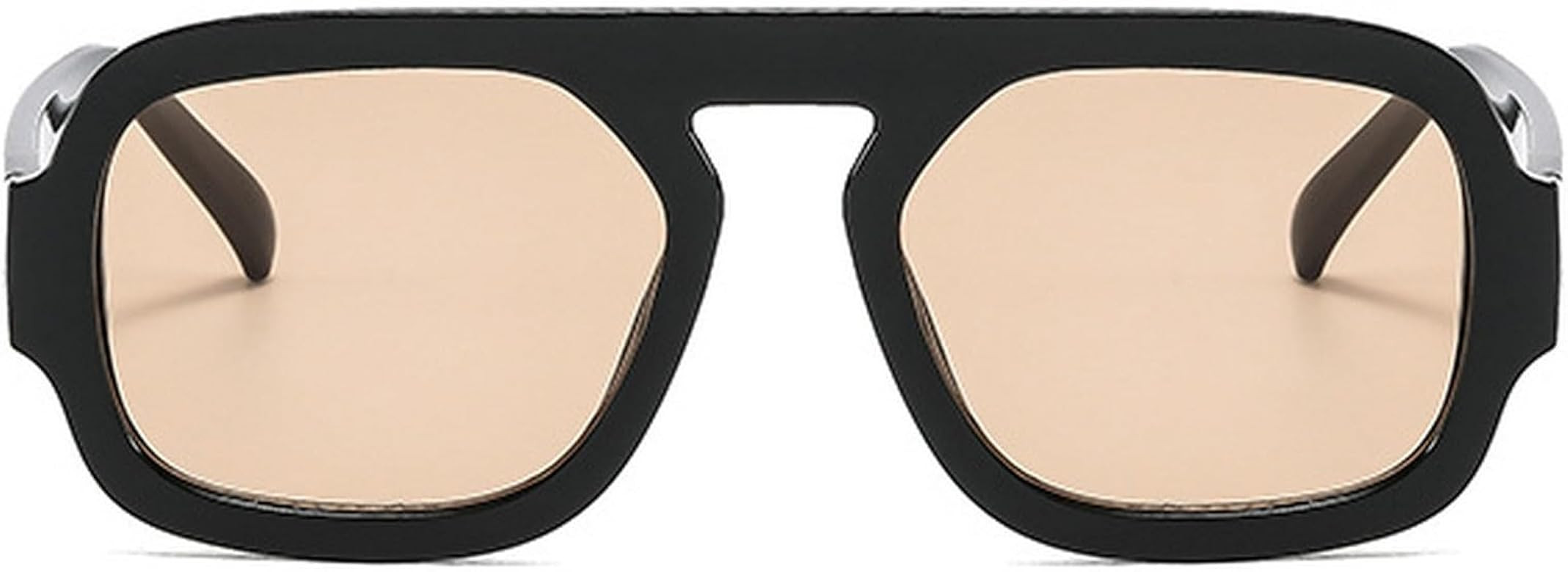 Retro Square Sunglasses Women Fashion Gradient Shades UV400 Men Punk Blue Green Sun Glasses N47 | Amazon (US)