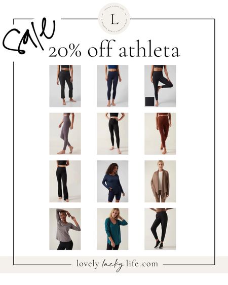 Grab your new favorite gym look for less with Athleta's sale. Get up to 20% off all the latest trends in ladies' activewear, from stylish and versatile leggings, tops and shorts to sports bras, pullovers and jackets. 

#LTKfit #LTKFind #LTKsalealert