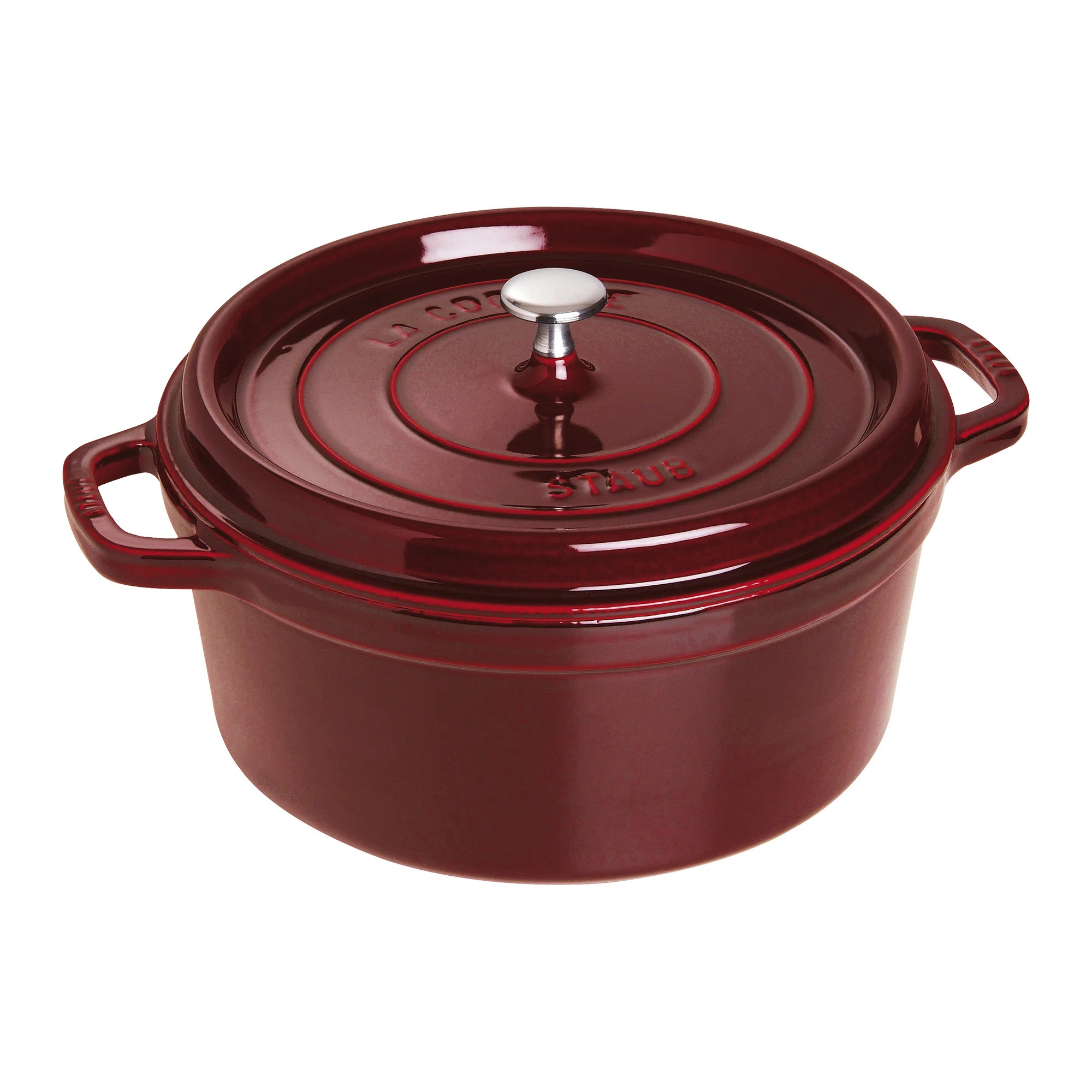 Staub Cast Iron Round Dutch Oven Hand Crafted In France | Wayfair North America