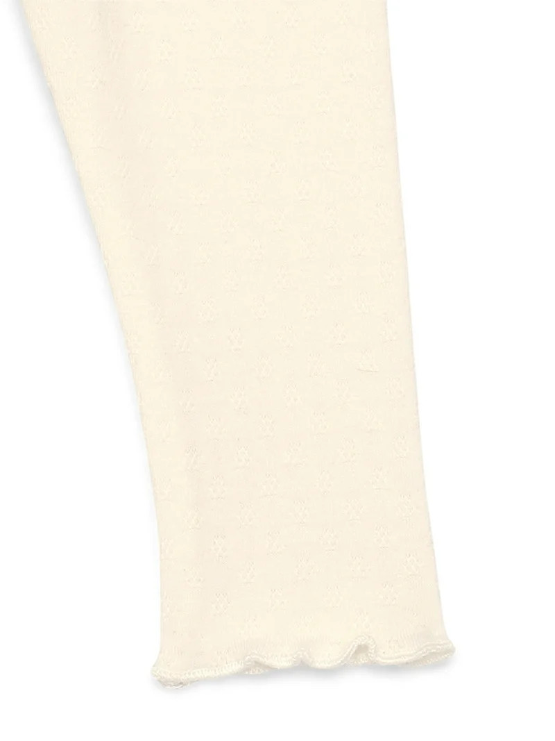 Garanimals Baby Girls Flutter Detail Pointelle Leggings, 3-Pack, Sizes 0M-24M | Walmart (US)