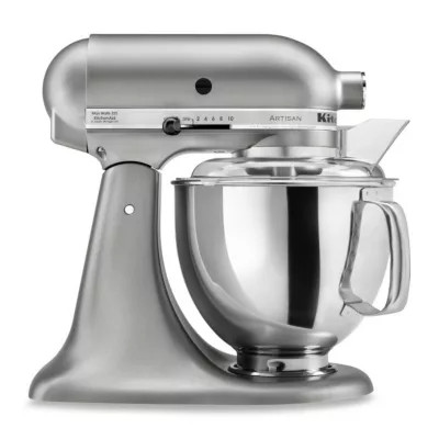 KitchenAid® Artisan® 5 qt. Stand Mixer in Contour Silver | Bed Bath & Beyond