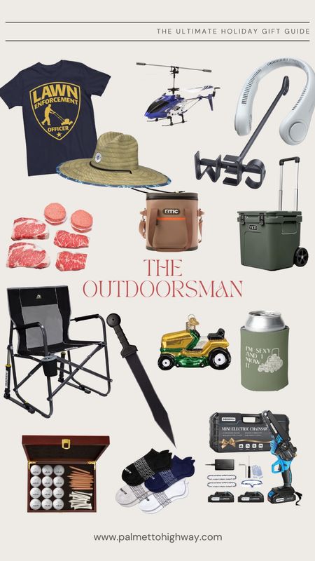 Looking for a gift for the rugged man who thrives in the great outdoors, whether at the soccer field, at the grill, or riding the  mower, look no further! 

#OutdoorEnthusiast
#AdventureGear
#LawnCare
#GiftsForMen
#OutdoorEssentials

#LTKGiftGuide #LTKmens #LTKSeasonal