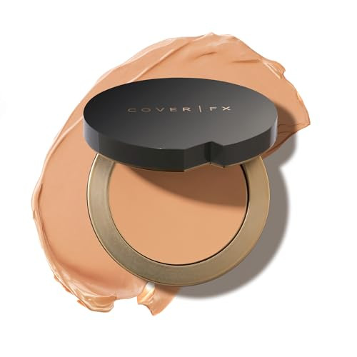 COVER FX Total Cover Cream Foundation - Shade M2 - Buildable Coverage - Natural Finish - Oil-Free - Sweat-Proof | Amazon (US)