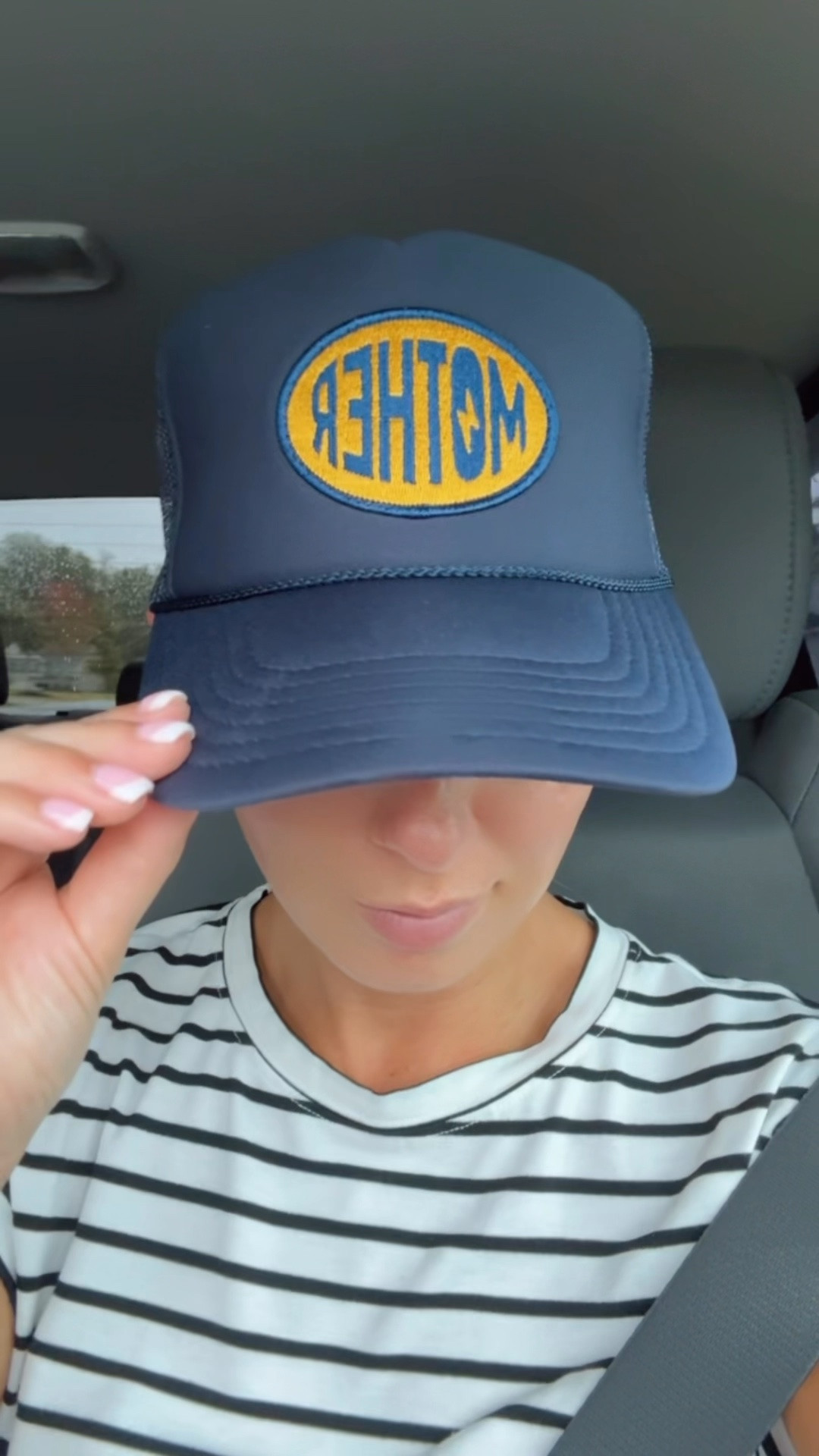New mother hat 💙

#LTKootd #LTKSaleAlert #LTKmomlife