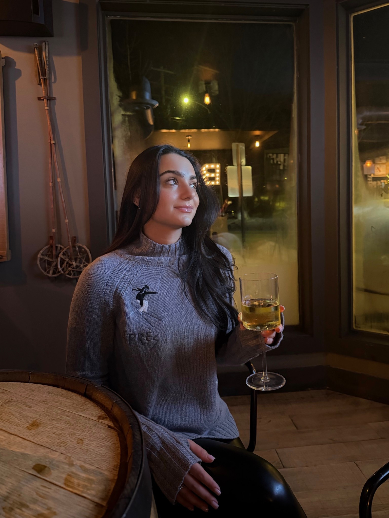 Sweater is Krimson Klover!! They have the cutest outfits for a ski weekend  