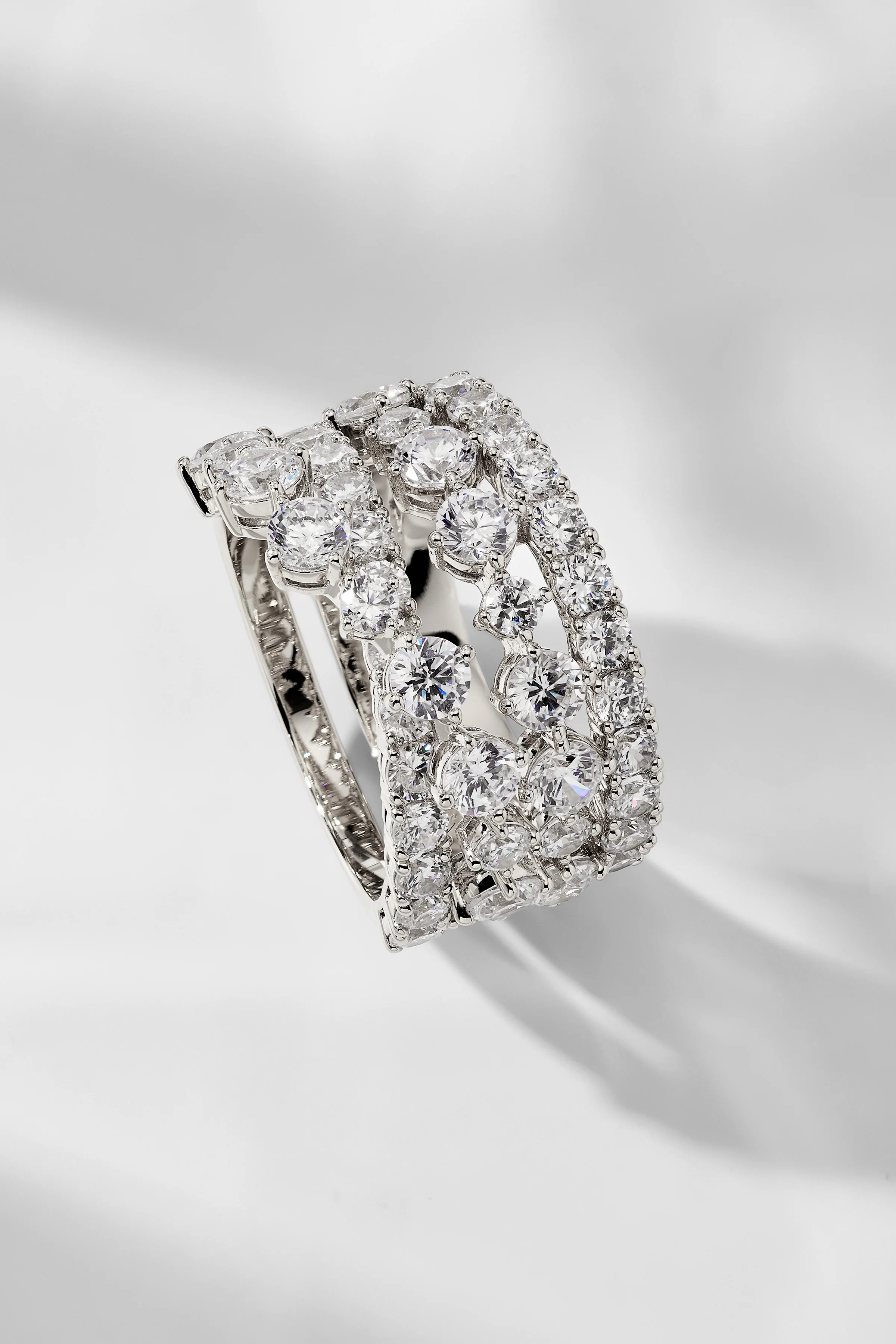 MATCHPOINT CRISSCROSS CZ RING | NADRI