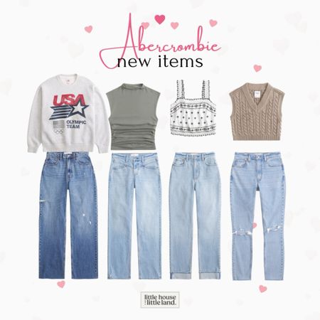 Abercrombie and Fitch has quickly become one of my favorites for jeans and anything really!  They fit so well and their stuff is adorable!

#LTKGiftGuide #LTKstyletip #LTKfindsunder100