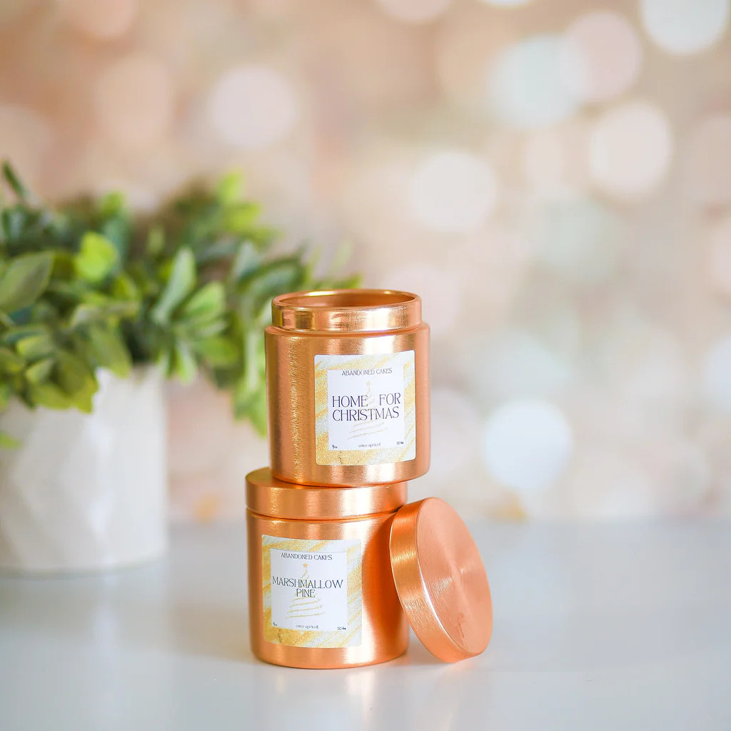 Chic + Luxe Gold Glam Tin | Abandoned Cakes