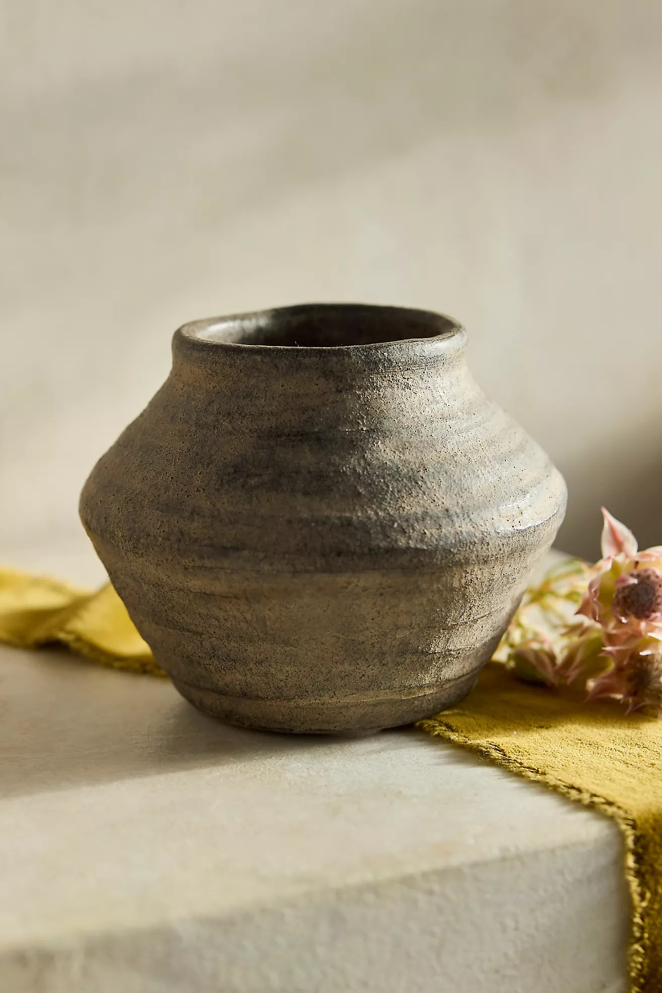 Raven Terracotta Vase | Anthropologie (US)
