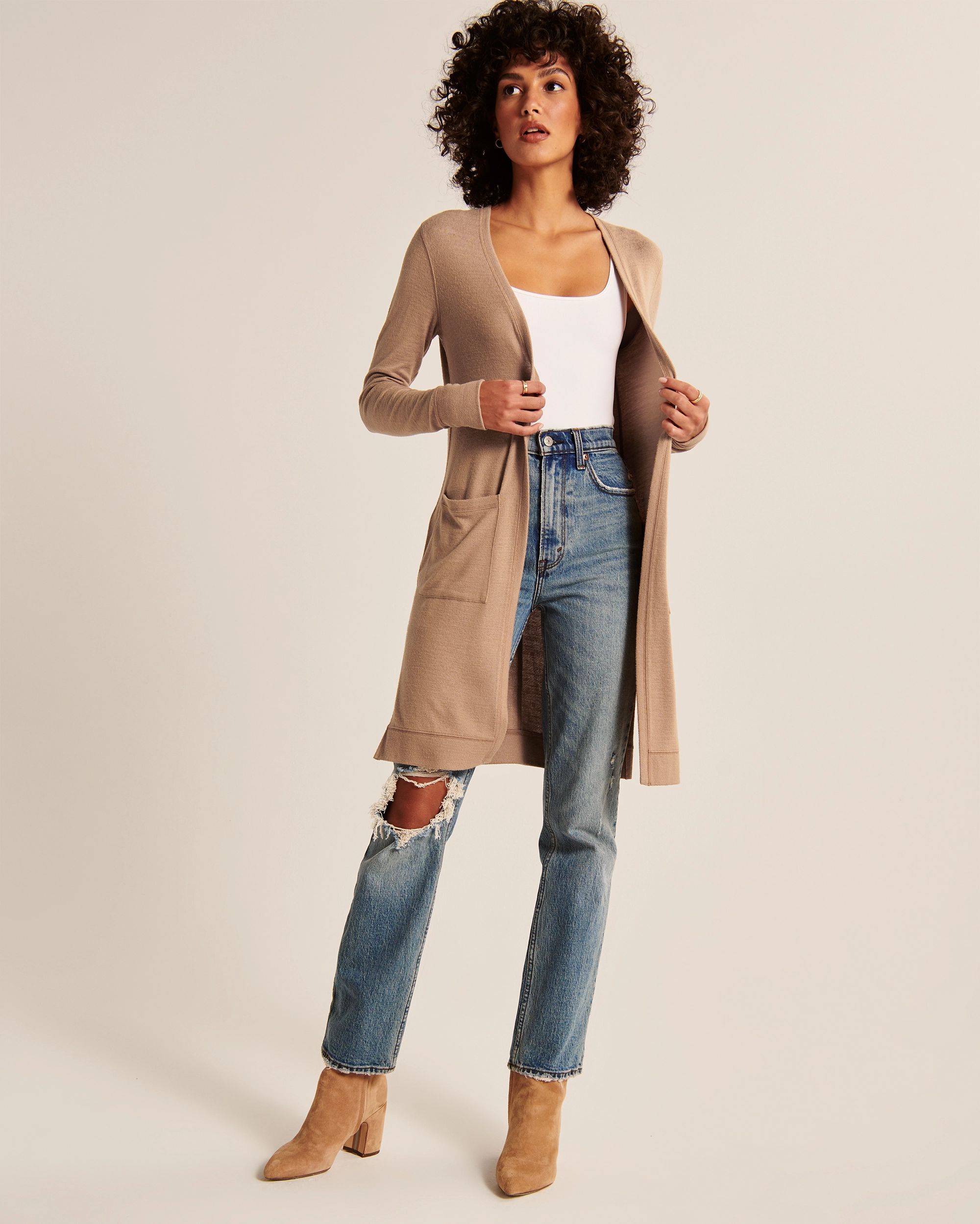 Cozy Duster Cardigan | Abercrombie & Fitch (US)