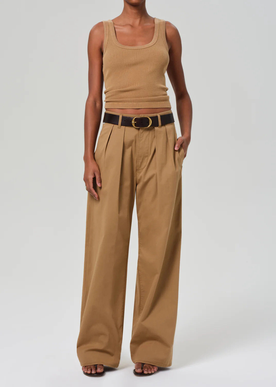 Petra Pleated Trouser in Nano | Citizens of Humanity