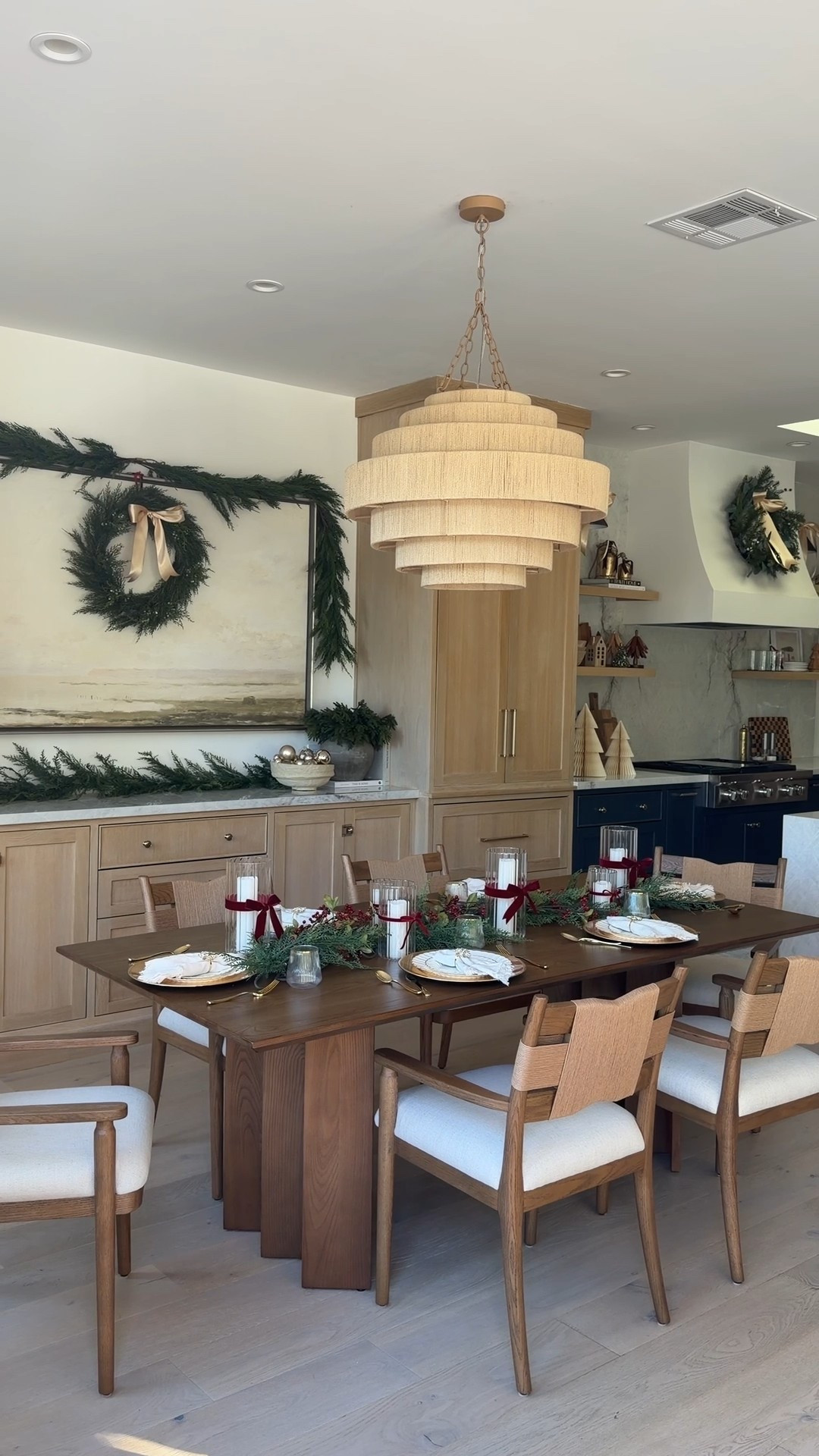These chairs and table from lulu and Georgia are SO good! Love the deep wood tone and the Hillary is incredible. Can we also have a moment for the back detail on the chairs 😍

Amber Lewis / dining chairs / Dining table / round oval wood table / brass hardware / chandelier rattan / abstract landscape art / Walmart artichoke / vases / Wayfair / Amazon tiered dining room chandelier / McGee#LTKFallSale 

#LTKHome #LTKSaleAlert #LTKFindsUnder100