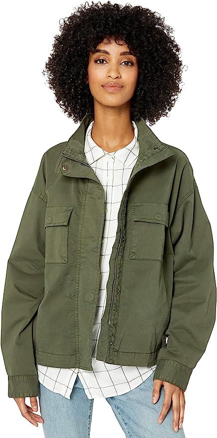 Amazon Brand - Goodthreads Women's Cropped Oversized Utility Jacket | Amazon (US)