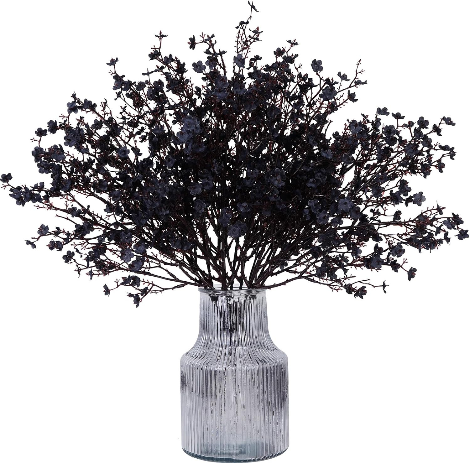 Dolicer 6 Pcs Babys Breath Artificial Flowers, 19.7'' Faux Fall Flowers, Real Touch Fake Gypsophi... | Amazon (US)