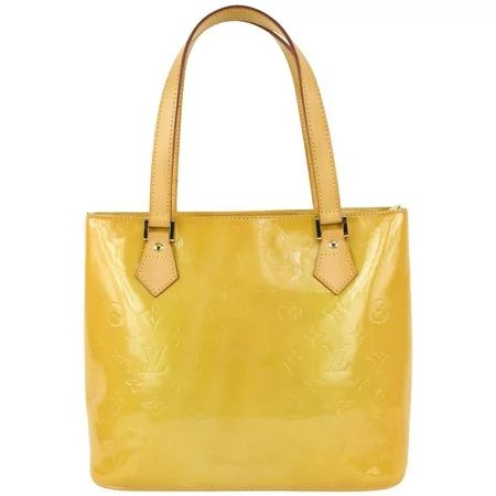 Louis Vuitton Yellow Monogram Vernis Houston Zip Tote bag 23lv104A | Walmart (US)