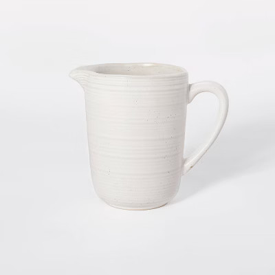 33oz Stoneware Beverage Pitcher - Threshold™ designed with Studio McGee | Target