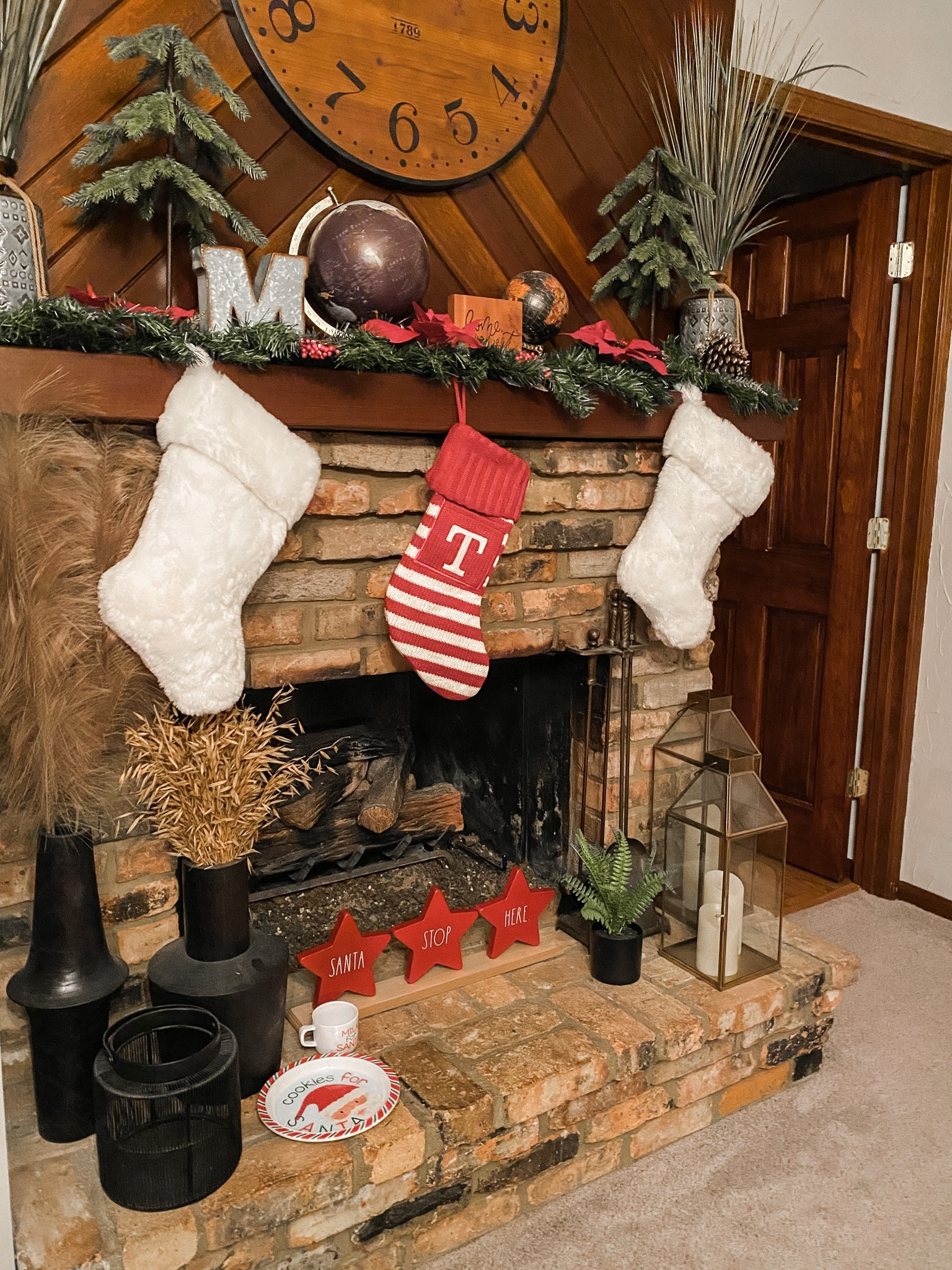 christmas decor, holiday decorating, stockings, garland, ornaments 🎄

#LTKstyletip #LTKSeasonal #LTKHoliday