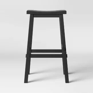 Halifax Farmhouse Wood Barstool - Threshold™ | Target