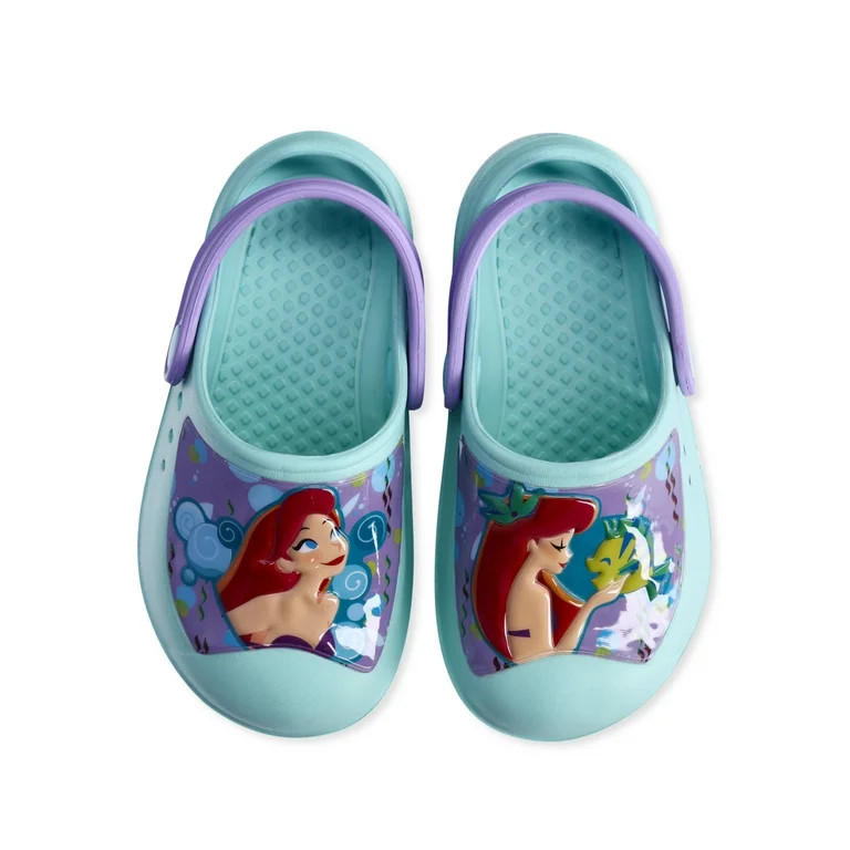 Disney Little Mermaid Ariel Toddler Girl Clog | Walmart (US)