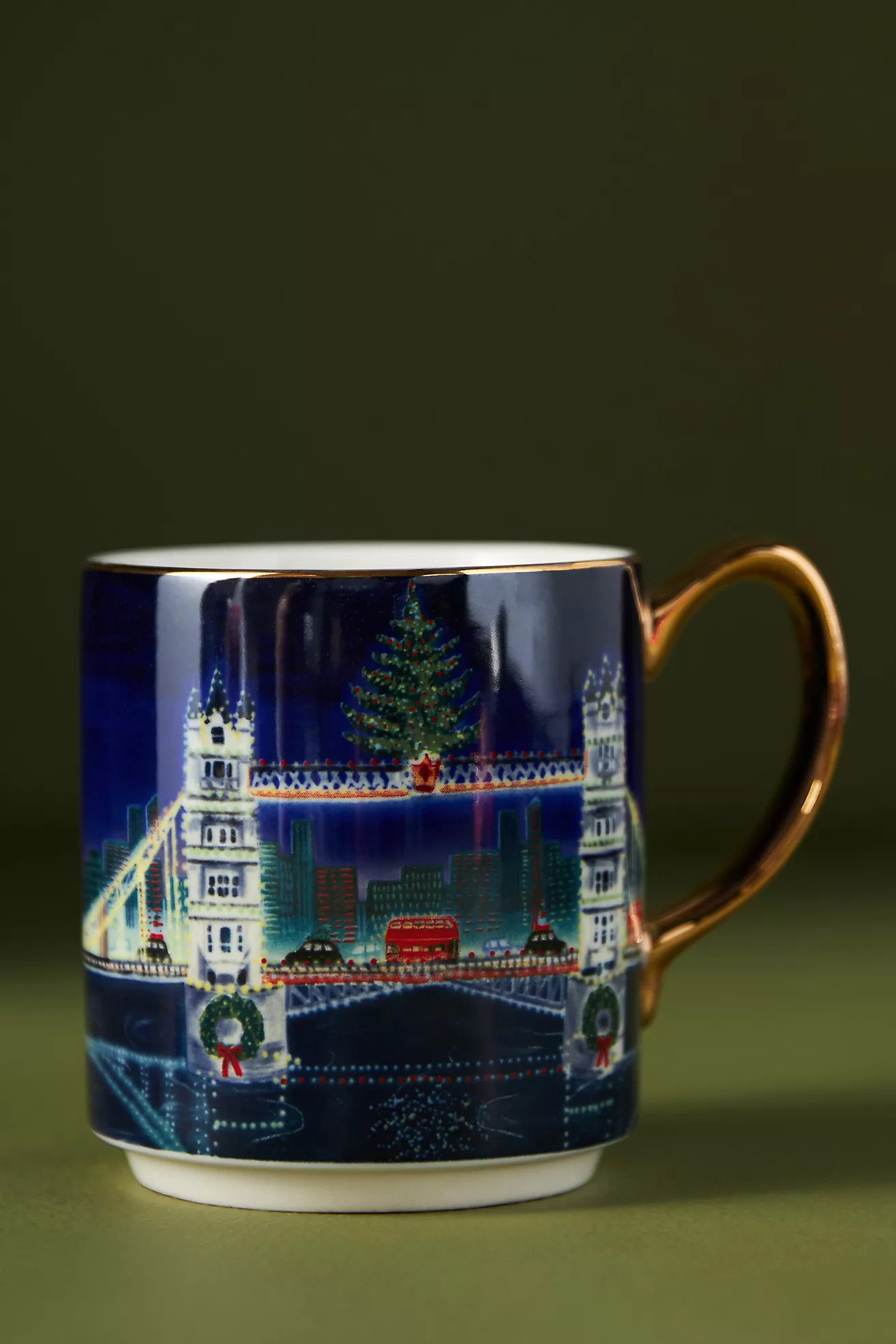 Holiday In The City Mug | Anthropologie (US)