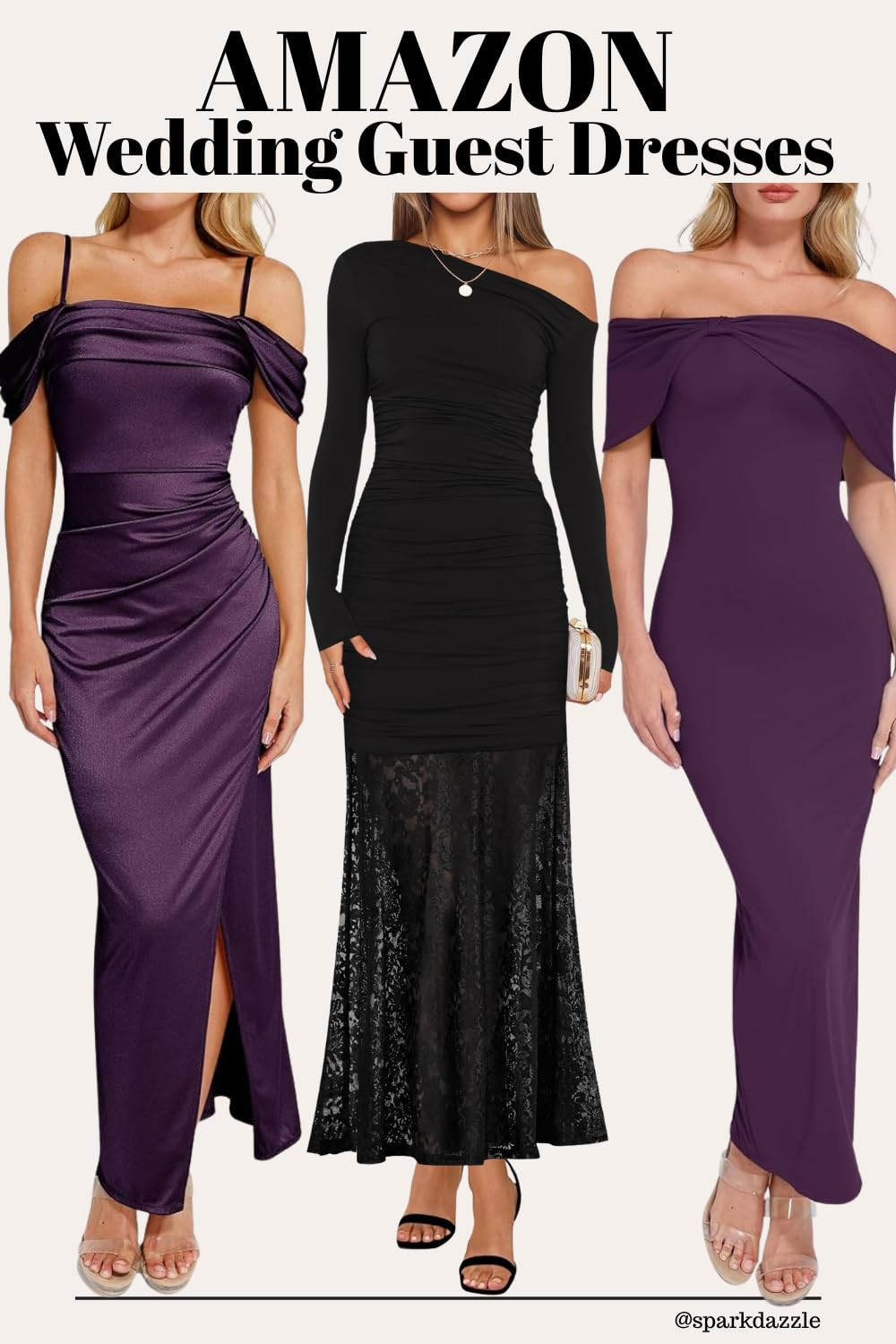 Summer Wedding Guest Dresses from Amazon | Elegant, Affordable & Flattering Styles for 2026

Searching for the perfect summer wedding guest dress? These elegant Amazon wedding guest dresses are ideal for outdoor weddings, beach weddings, garden ceremonies, cocktail receptions, destination weddings, and formal summer events. Featuring flattering silhouettes, rich jewel tones, off-the-shoulder necklines, ruched details, and timeless designs, these dresses look far more expensive than their price tags.

Whether you're attending a romantic vineyard wedding, a summer evening celebration, a black-tie event, or a destination wedding by the beach, these affordable Amazon dresses offer comfort, sophistication, and style. Perfect for women looking for classy wedding guest outfits, formal dresses, cocktail dresses, and special occasion fashion that feels both modern and timeless.

From figure-flattering maxi dresses to elegant off-the-shoulder gowns and chic black formal dresses, these Amazon fashion finds are beautiful options for weddings, rehearsal dinners, engagement parties, anniversary celebrations, galas, and holiday events. Save this pin for your next wedding invitation and discover stylish dresses that work for every summer occasion.

#ad #affiliate #SummerWeddingGuestDress #WeddingGuestDress #AmazonFashion #AmazonFinds #WeddingGuestOutfit #SummerStyle #FormalDress #CocktailDress #MaxiDress #BeachWeddingGuestDress #GardenWedding #DestinationWedding #WeddingSeason #ElegantStyle #FashionOver40 #AffordableFashion #SpecialOccasionDress #EveningGown #WeddingGuestInspiration #FormalWear #DateNightDress #WeddingFashion #SummerOutfits #AmazonStyle #DressInspiration #ClassyFashion #OccasionWear #TrendingFashion