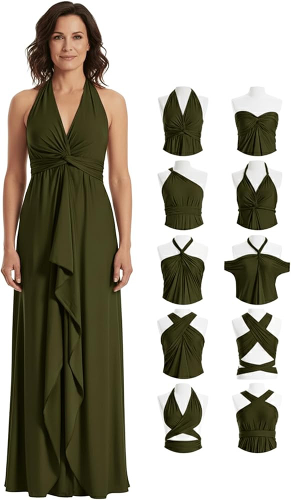 Women\u2019s Infinity Dresses \u2013 Dress, Sleeveles, Formal and Casual,Vacation Dress Perfect f... | Amazon (US)