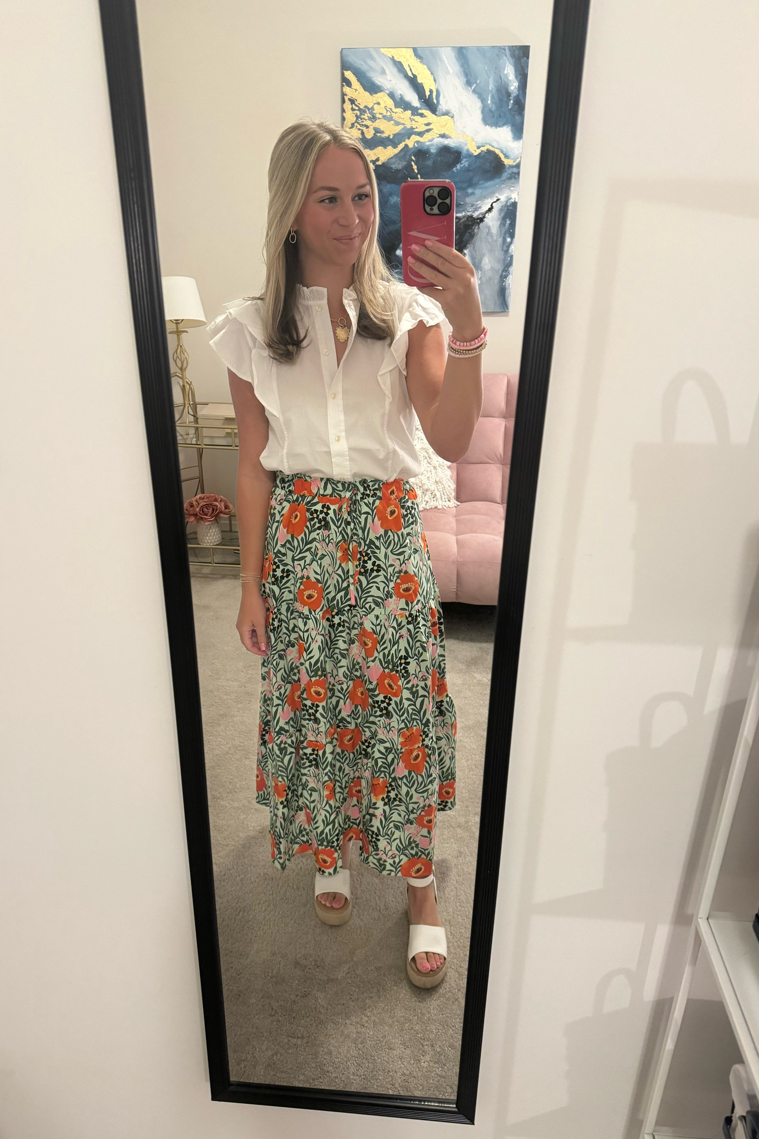 This maxi skirt is absolutely gorgeous!! Wearing a size XS. 

#LTKFallSale #LTKFindsUnder50 #LTKStyleTip