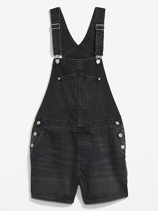 Slouchy Jean Cut-Off Shortalls -- 3.5-inch inseam | Old Navy (US)