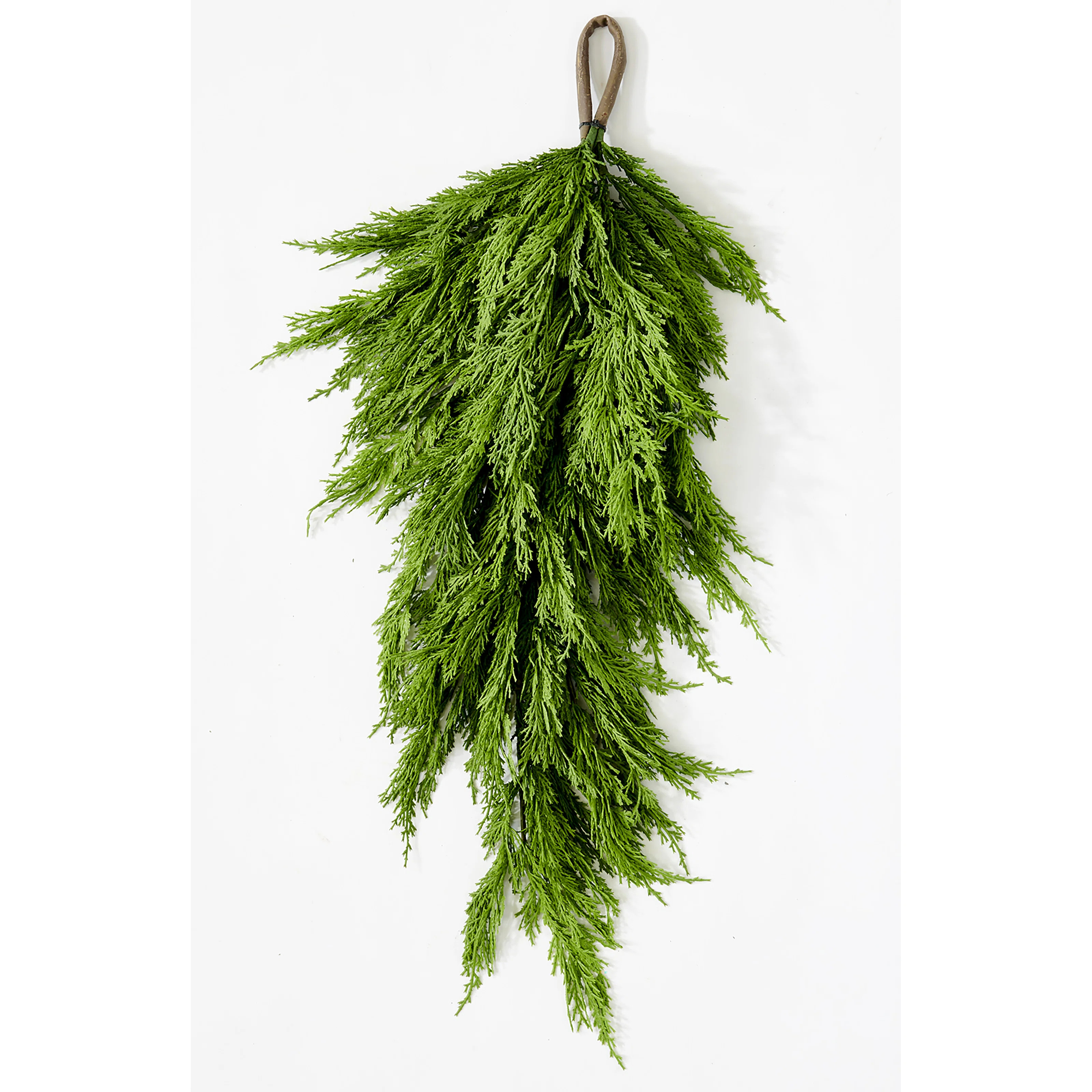 Red Barrel Studio® 31" Artificial Christmas Cedar Teardrop Swag | Wayfair | Wayfair North America