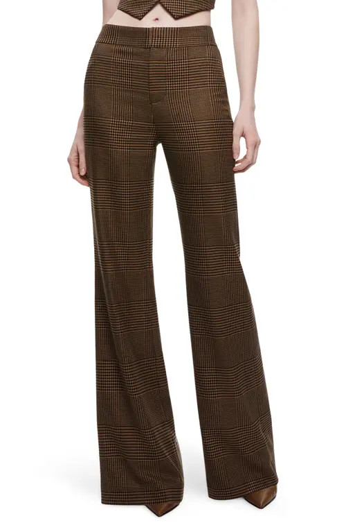 Alice + Olivia Deanna Glen Plaid Bootcut Pants | Nordstrom | Nordstrom