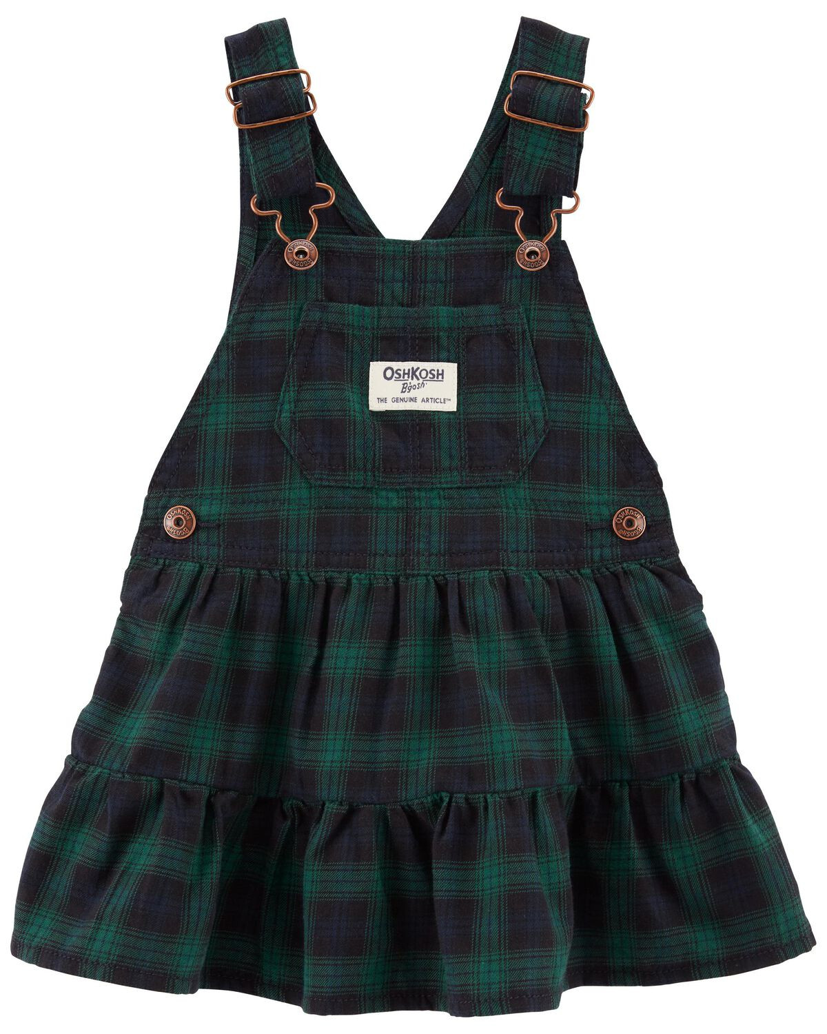 Green Plaid Baby Plaid Jumper Dress | carters.com | Carter's
