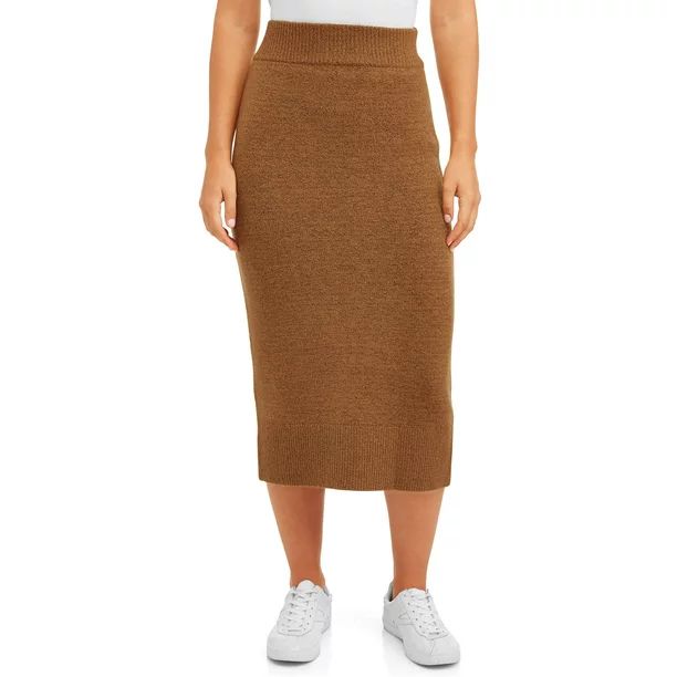 Time and Tru Women's Sweater Skirt | Walmart (US)