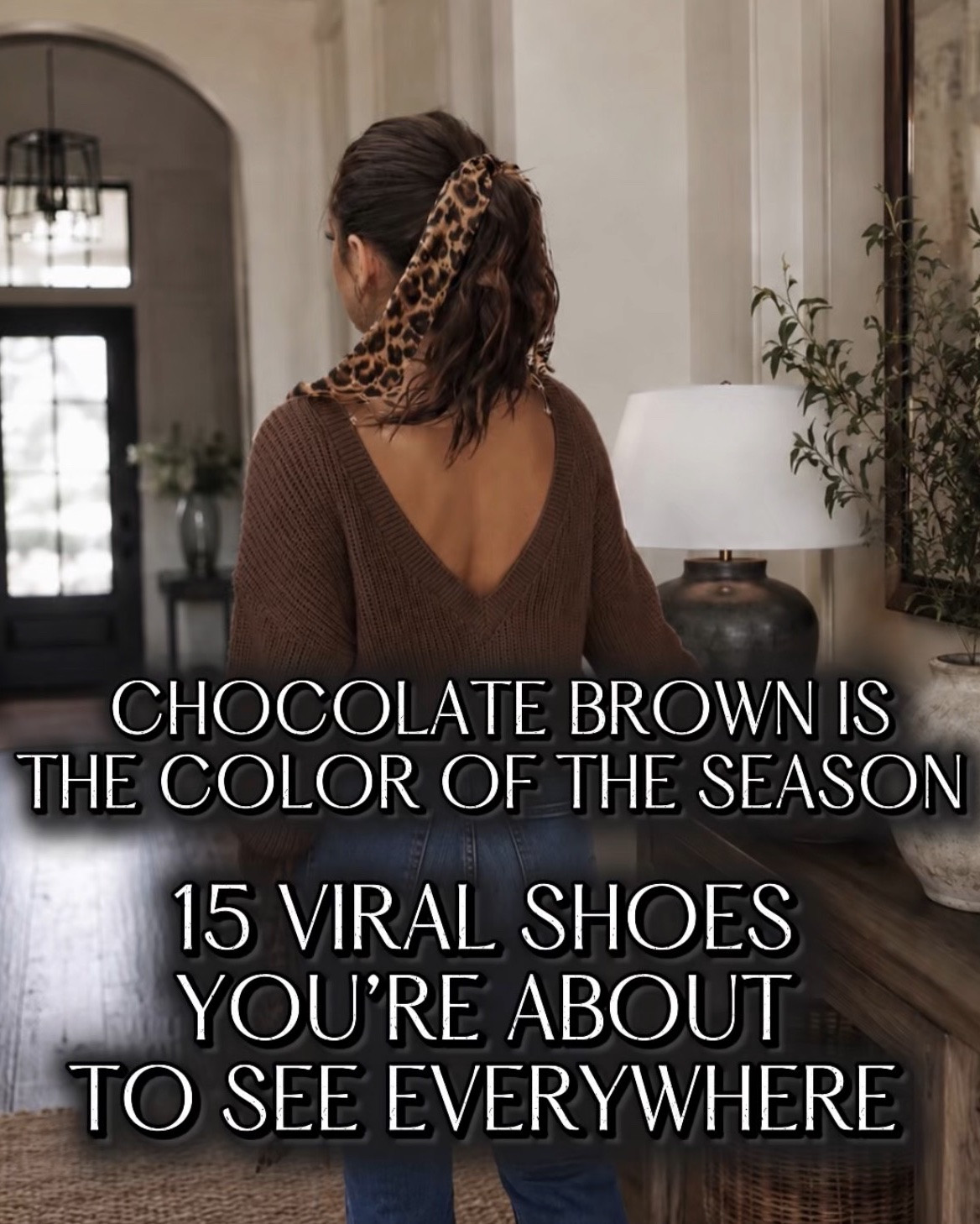 Chocolate brown is the color of the season 15 viral shoes you’re about to see everywhere