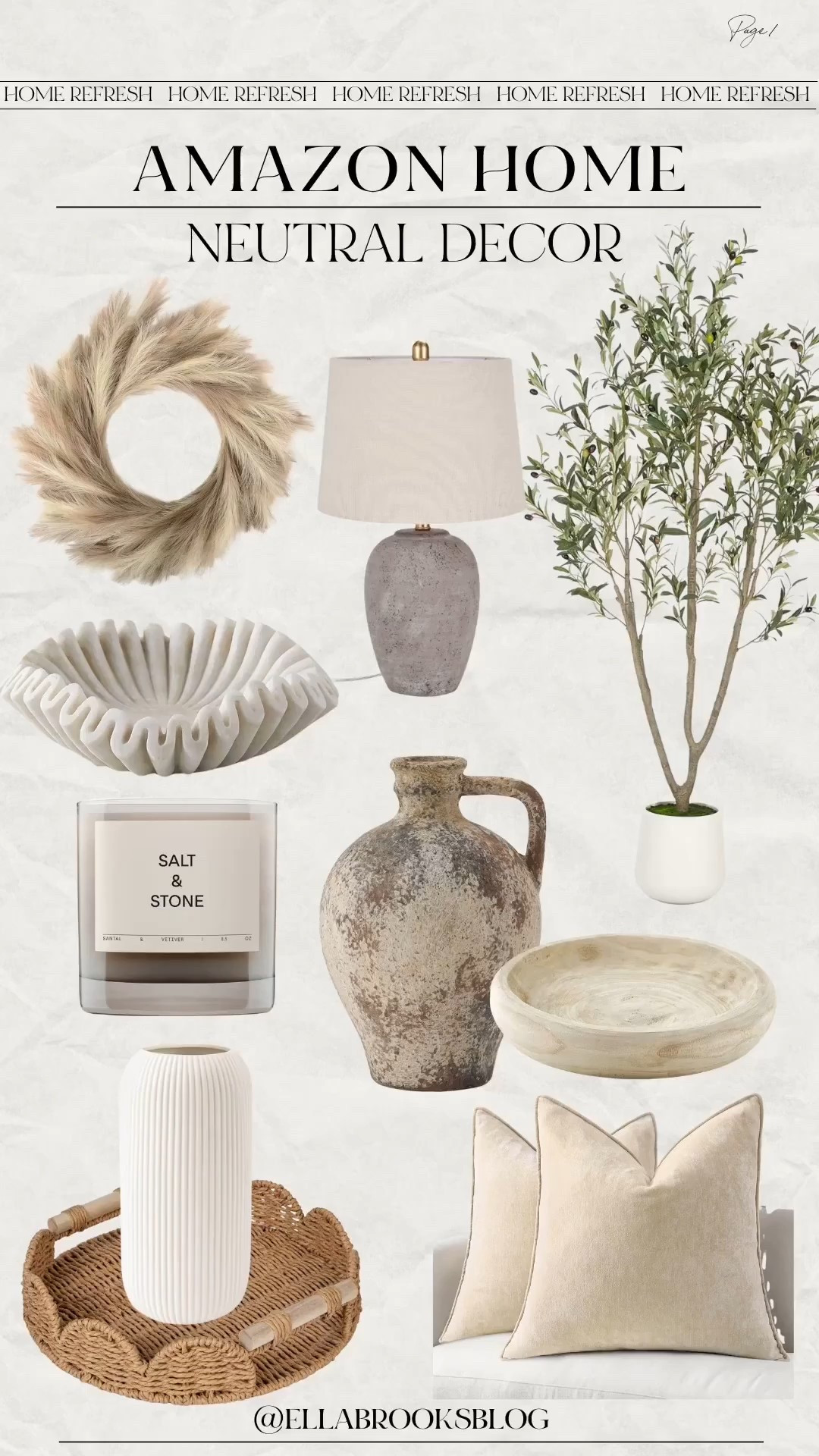 Neutral Amazon home decor!

Spring decor, Amazon home, accent decor, throw pillows

#LTKHome #LTKSeasonal