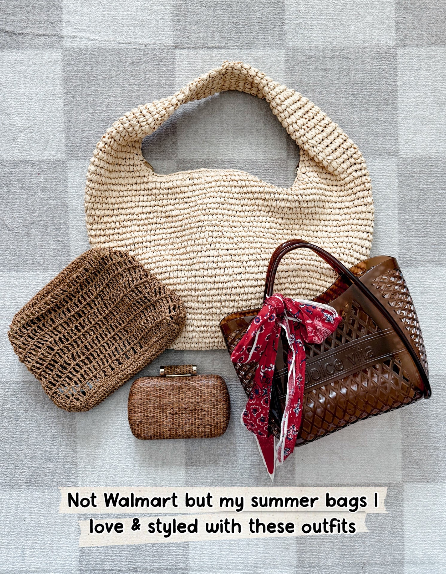 Perfect summer bags! I love a big bag but I also love a small one. These are perfect for all of your summer time fun!

#LTKOver40 #LTKSeasonal