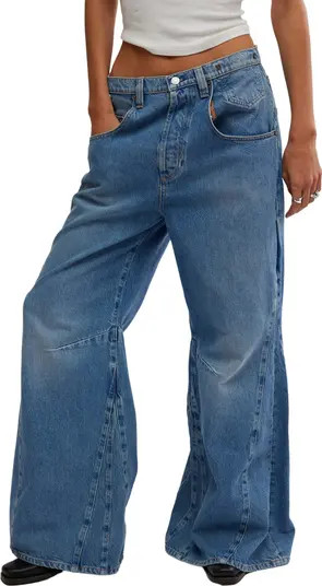 Eden High Waist Slouchy Flare Jeans | Nordstrom