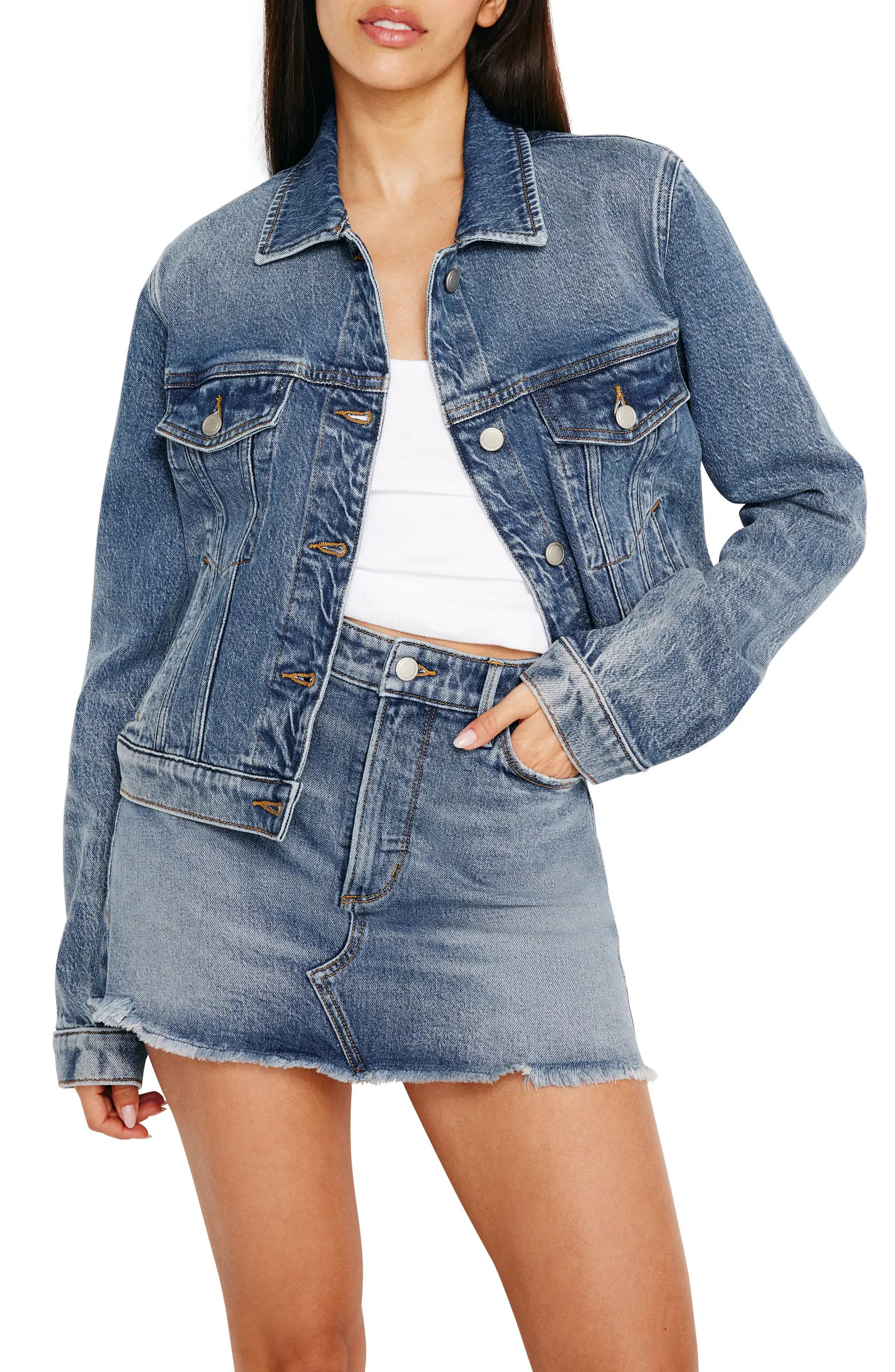 Committed to Fit Denim Jacket | Nordstrom