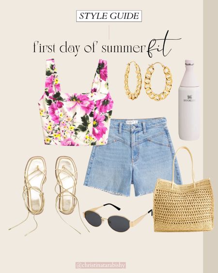 Perfect summer outfit + a new Stanley style! 

#LTKstyletip