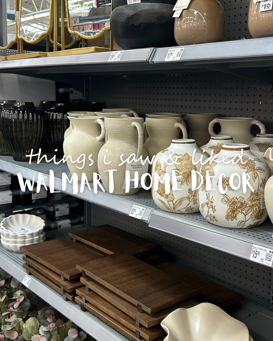 popped into walmart this week! sharing the items i saw in store & loved 😌👏🏼

heart & comment for ⛓️‍💥s & details 😘
.
.
.
#walmarthomefinds #walmartspringdecor #walmarthaul #walmartstyle #homedecor
 

 #LTKSeasonal #LTKHome #LTKSaleAlert