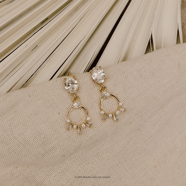 Quincy Earrings | Wander and Lust Jewelry