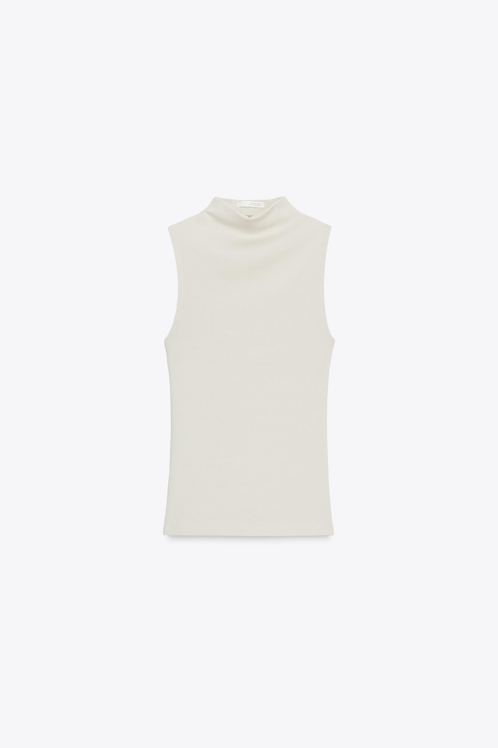 COTTON MODAL TOP | Zara US