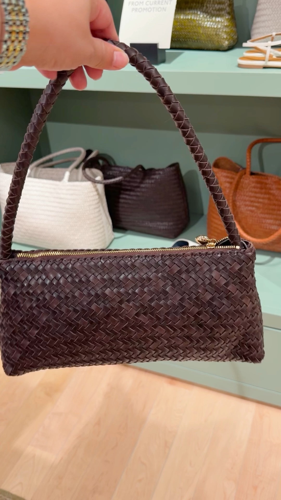 Popped into Madewell over the weekend and found the prettiest new handbag for spring and summer! Love the smaller size, zip top and woven texture. This bag comes in a larger size too but I love this smaller version that’s the perfect size for holding all of the essentials! Available in 3 colors.

#LTKxMadewell #LTKWorkwear #LTKOver40