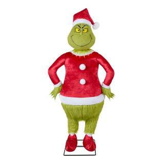 Grinch 4 ft. Animated Grinch 23GM81154 - The Home Depot | The Home Depot