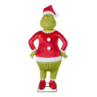 Grinch 4 ft. Animated Grinch 23GM81154 - The Home Depot | The Home Depot