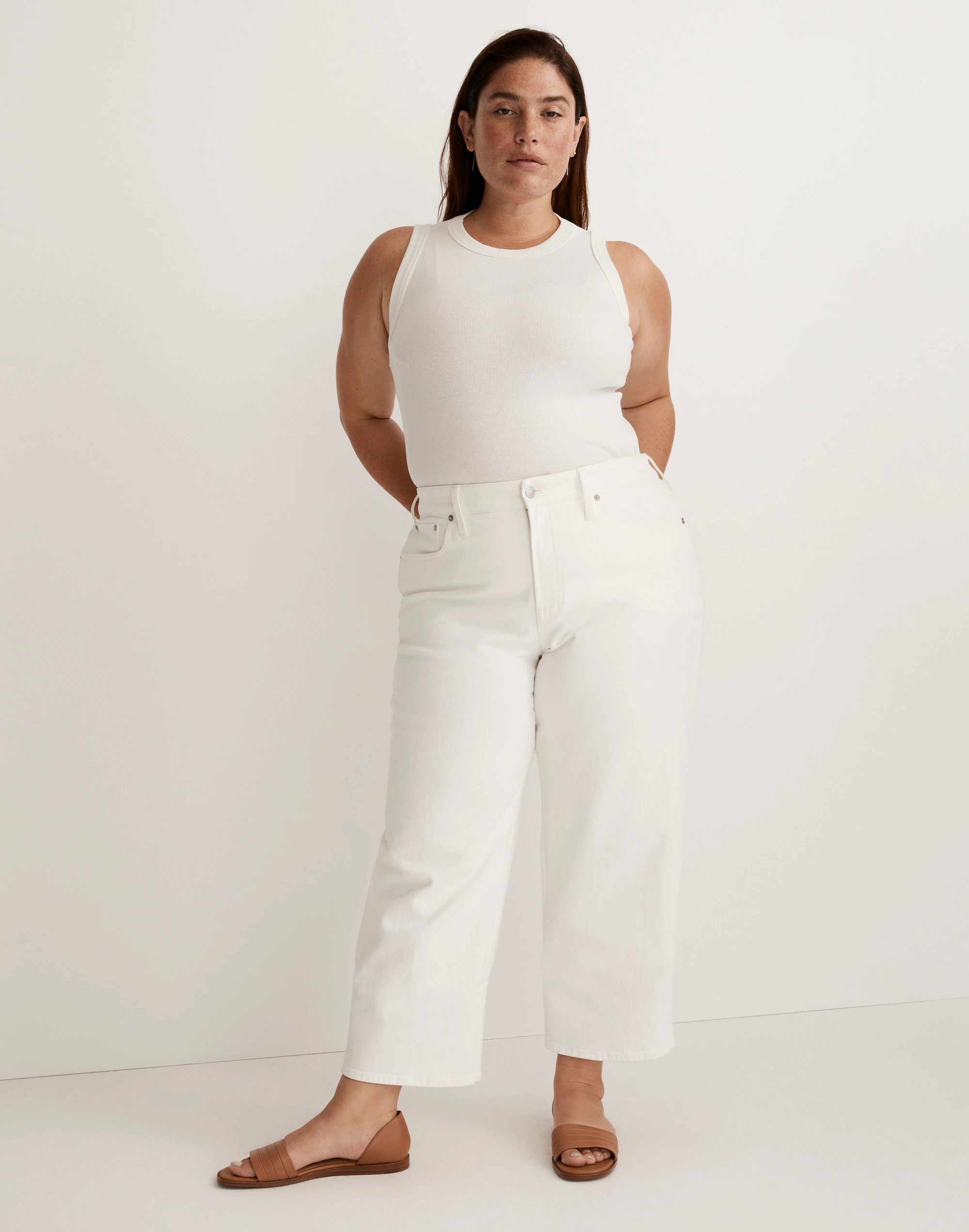 The Plus Perfect Vintage Wide-Leg Crop Jean | Madewell